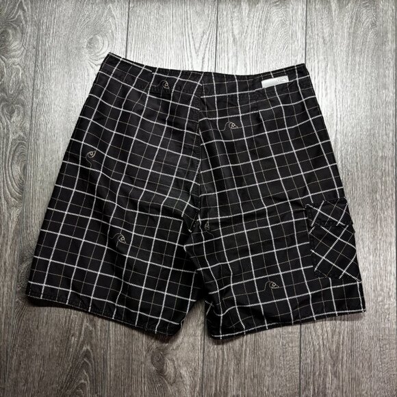Quicksilver Edition Brown Board Shorts Trunks Medium Surf 32 - Picture 7 of 11